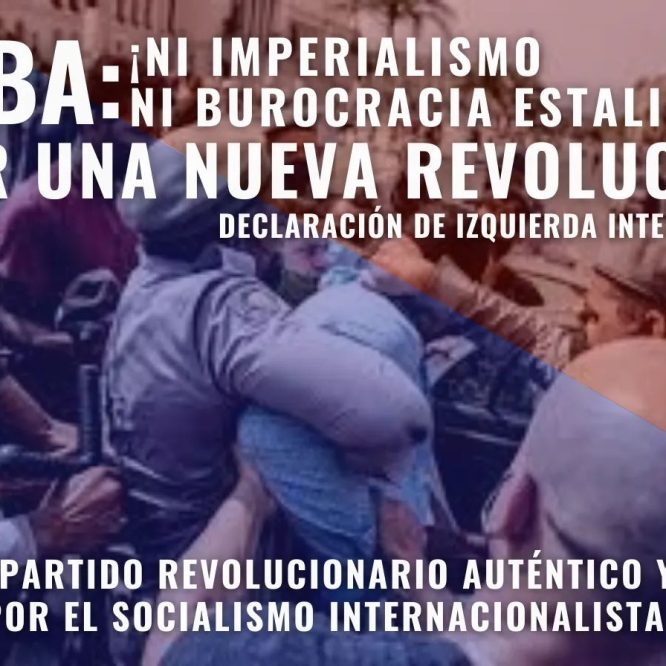 Cuba: ¡Por una nueva revolución!